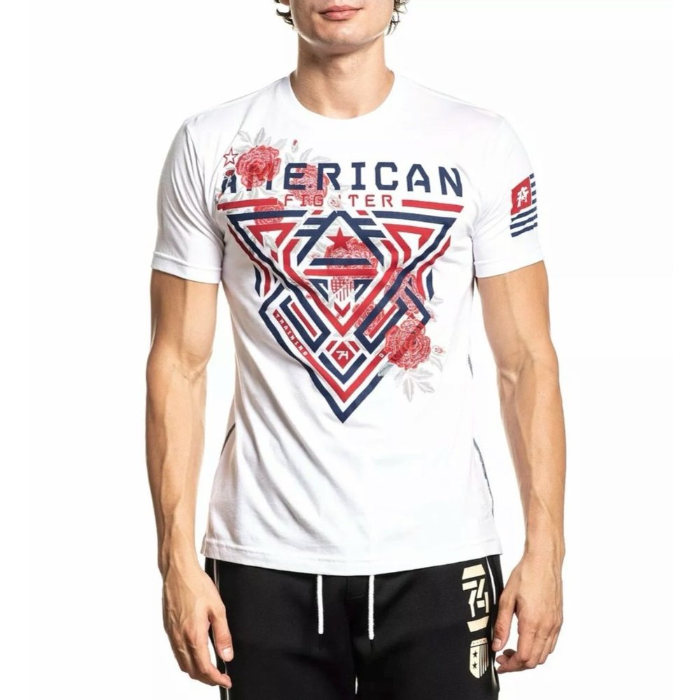 AMERICAN FIGHTER Men's T-Shirt S/S MAYVILLE TEE - Picture 2 of 8